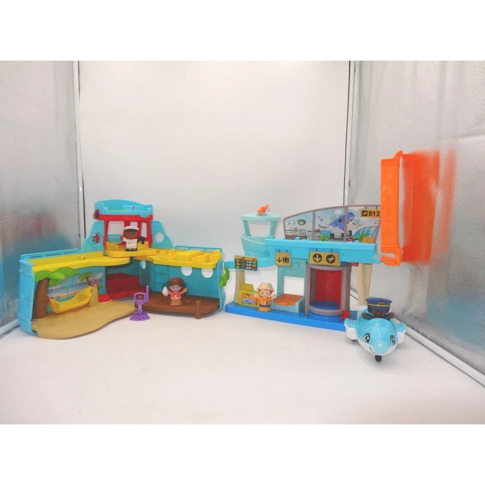 Fisher-Price‎ Little People Everyday Adventures Airport & Travel Friend Ship Set