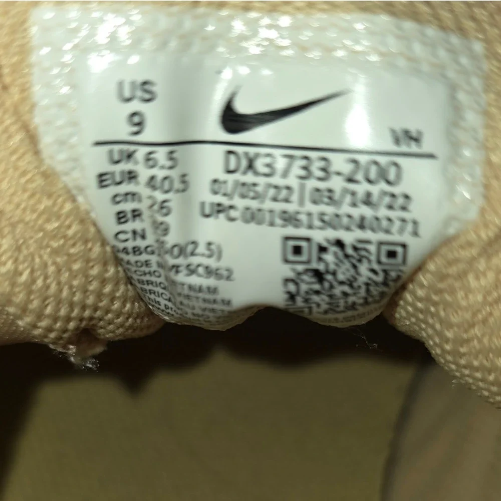 Nike Air‎ Max SC Womens Tan Pink Desert Camo Sneakers DX3733-200 Size 9