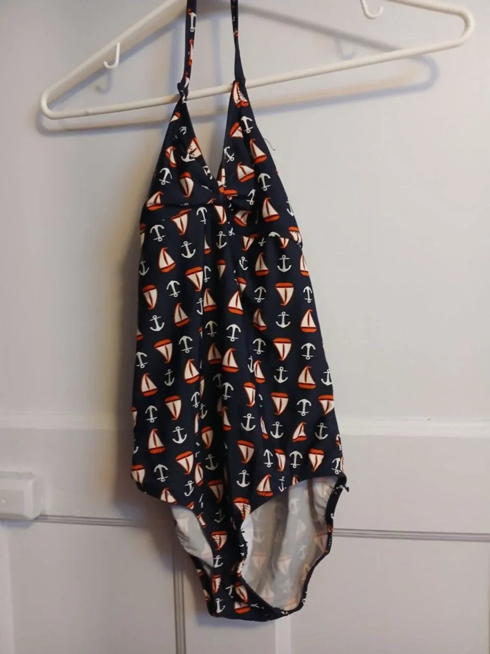 Osh Kosh B'Gosh Girls 8 Sailor SwimSuit