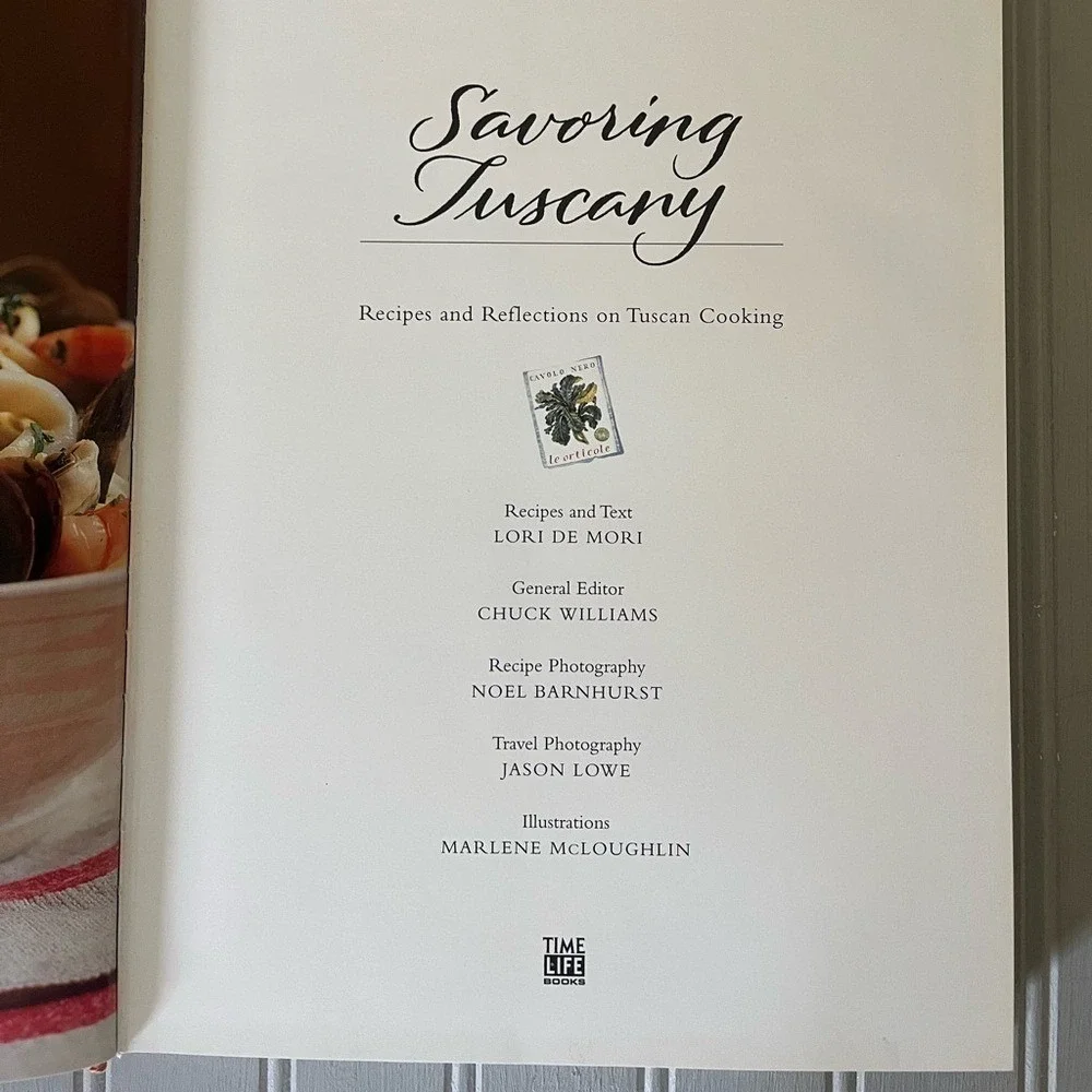 Williams Sonoma Vintage Savoring Tuscany Cookbook Tuscan Recipes Dinner Ideas