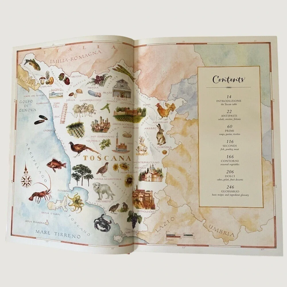 Williams Sonoma Vintage Savoring Tuscany Cookbook Tuscan Recipes Dinner Ideas
