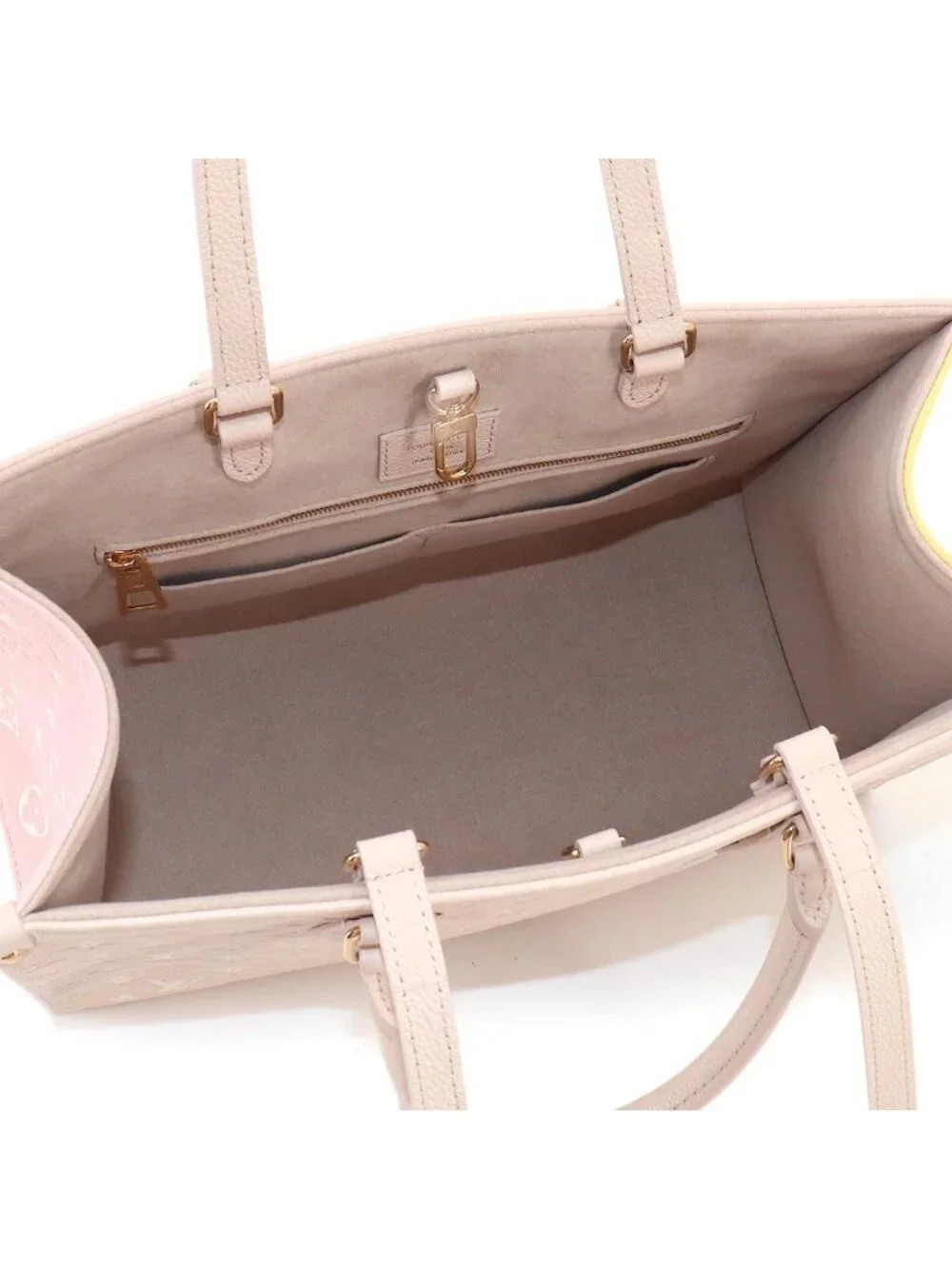 Louis Vuitton Monogram Empreinte On The Go MM 2-Way Tote Shoulder