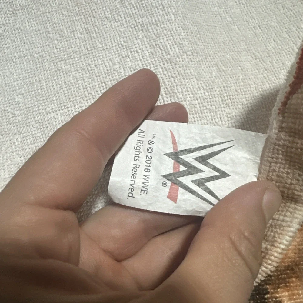 2016 Official Licensed WWE Beach Bath Towel Shield AJ Styles Dean Ambrose