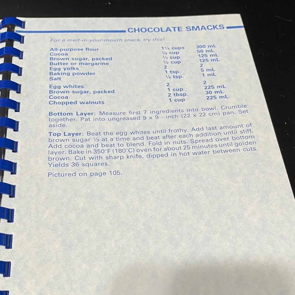 Jean Pare Company’s Company 150 Delicious Squares Vintage cookbook