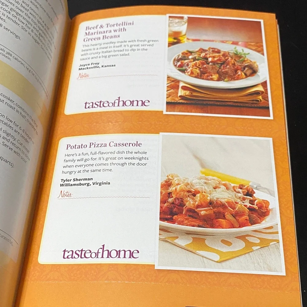 Vintage Taste of Home magazine four piece Cookbook Set + Bonus