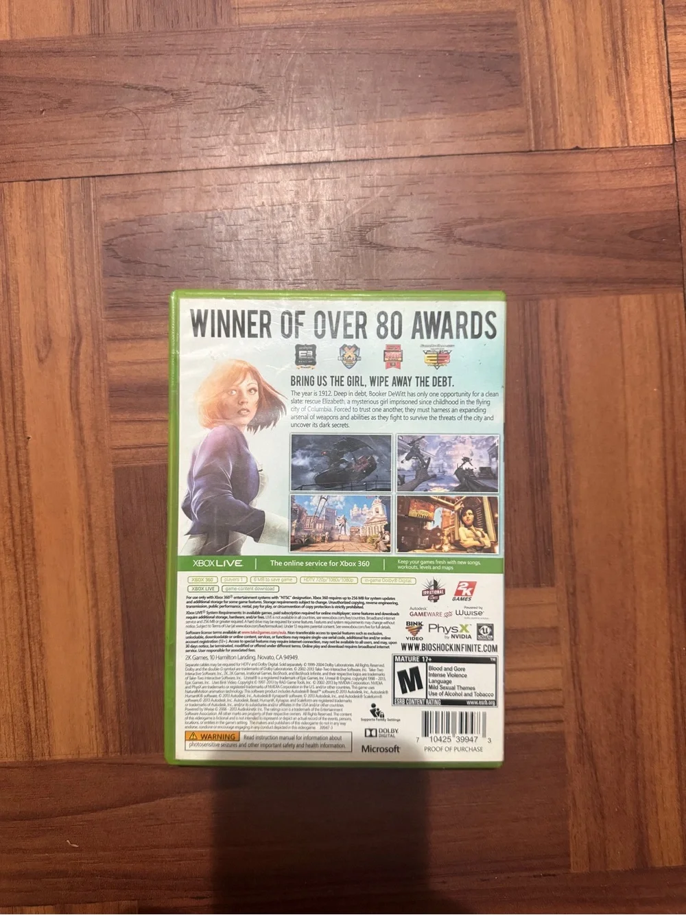 Xbox bioshock infinite