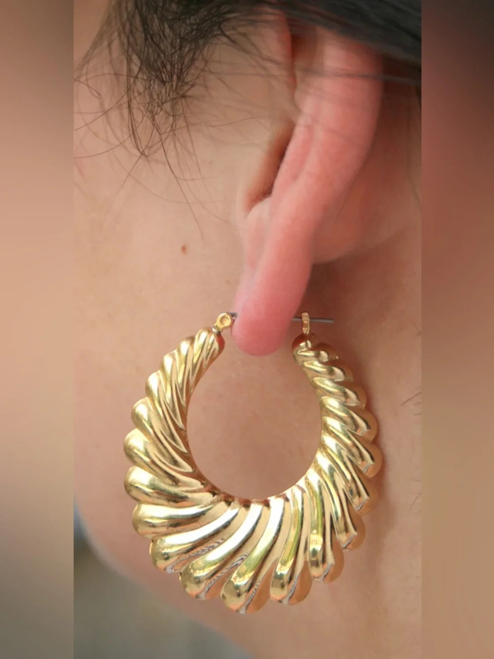 Anthropologie elegant gold