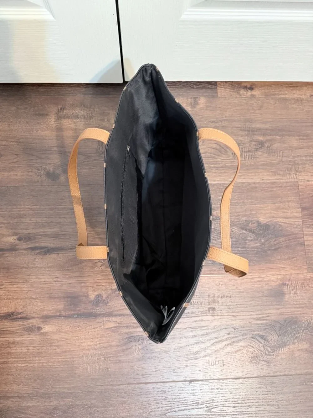 Black and Brown Tote