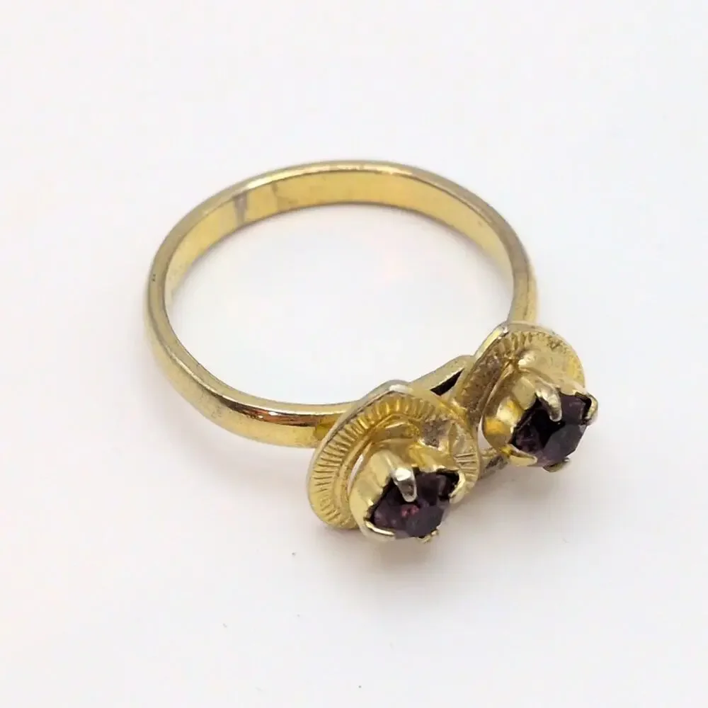 Vintage double heart