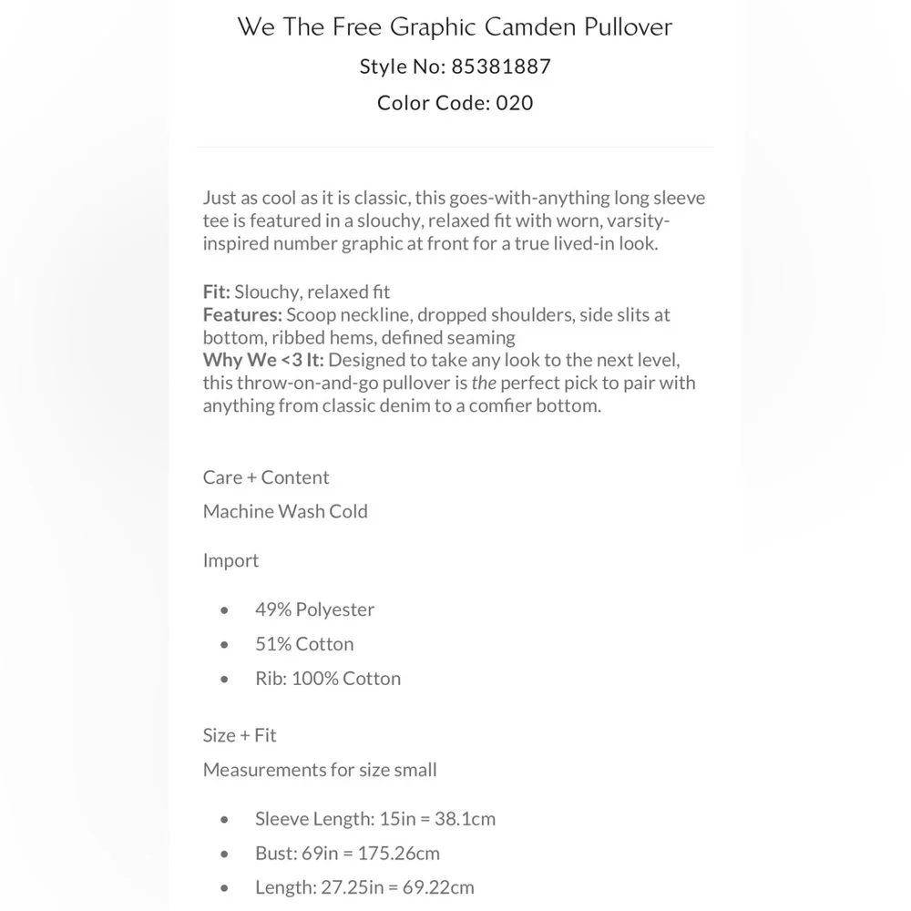 Free People graphic timeless people