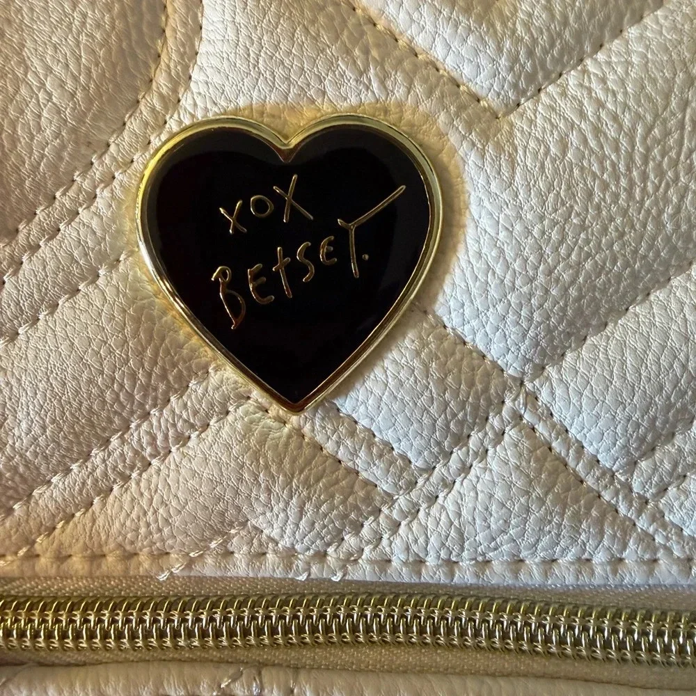 Betsey Johnson chic cream