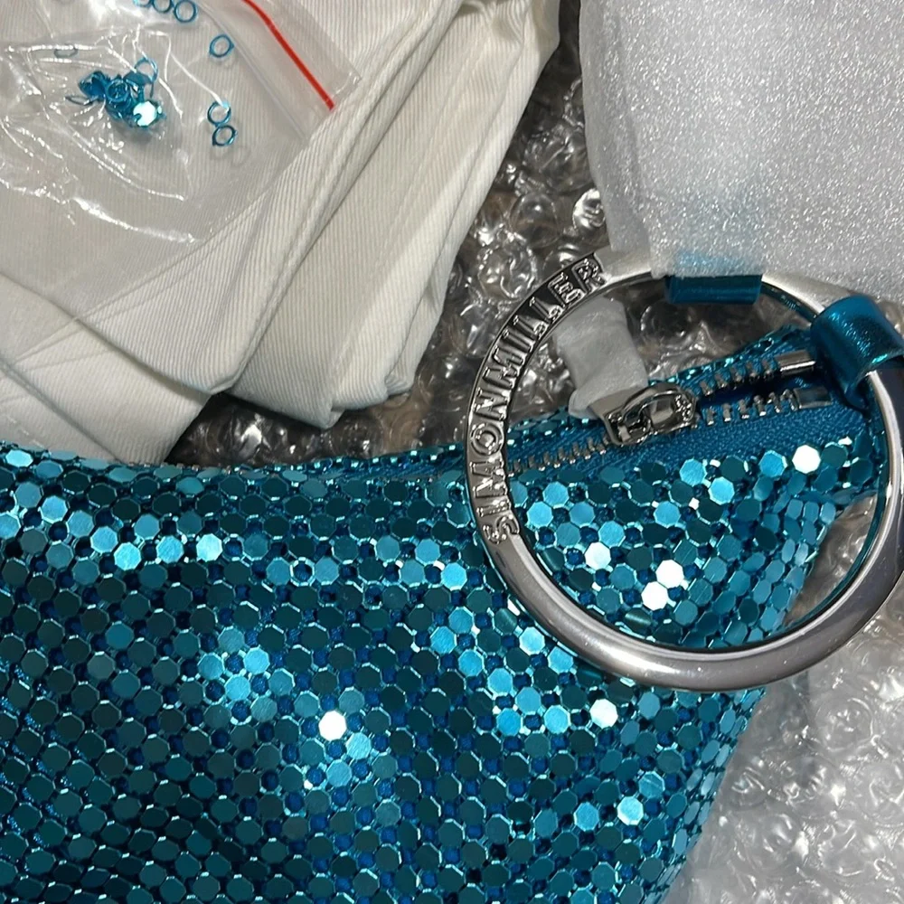 Simon Miller Blue Valley Sequin Bag