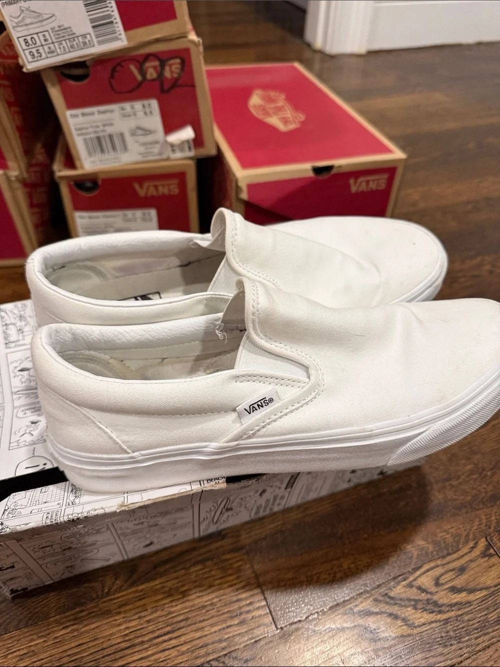 Vans slip canvas