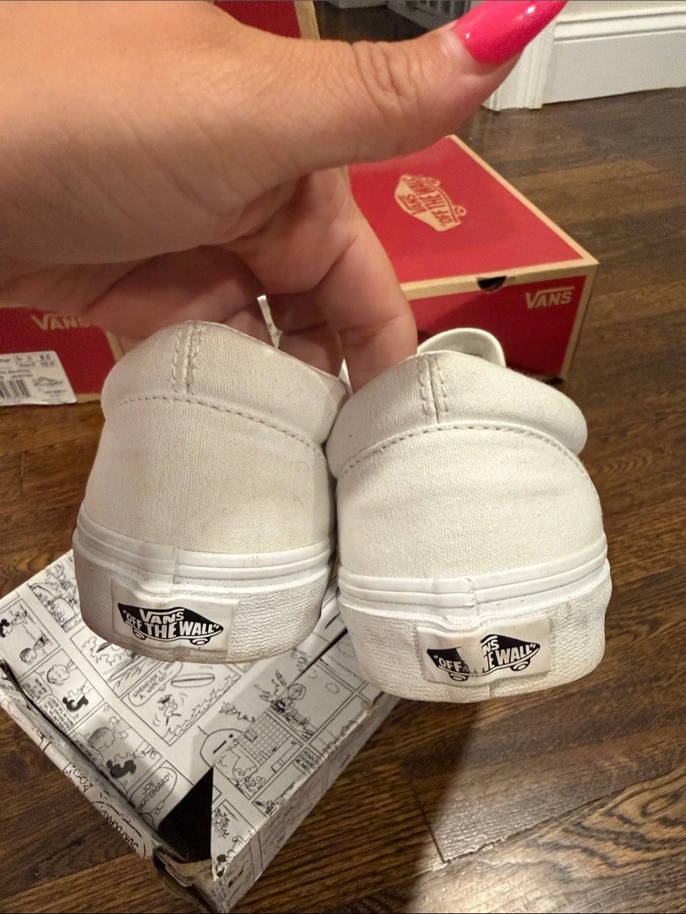 Vans slip canvas