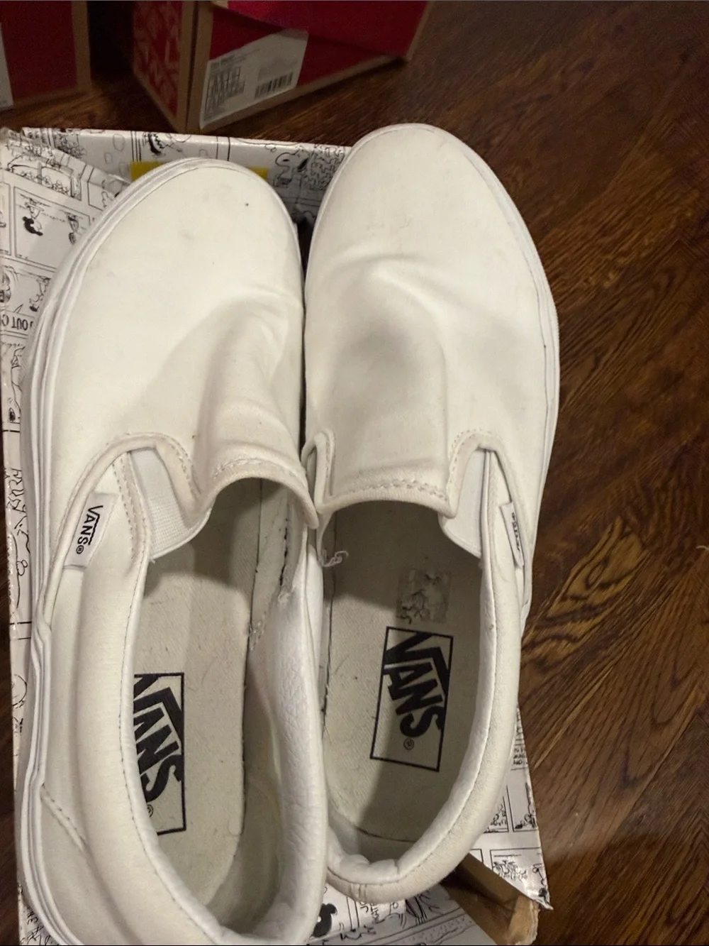 Vans slip canvas