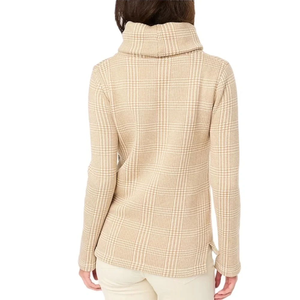J. Crew - NWOT Long Sleeve Funnel Neck Pullover Sweater Sweatshirt Sz S