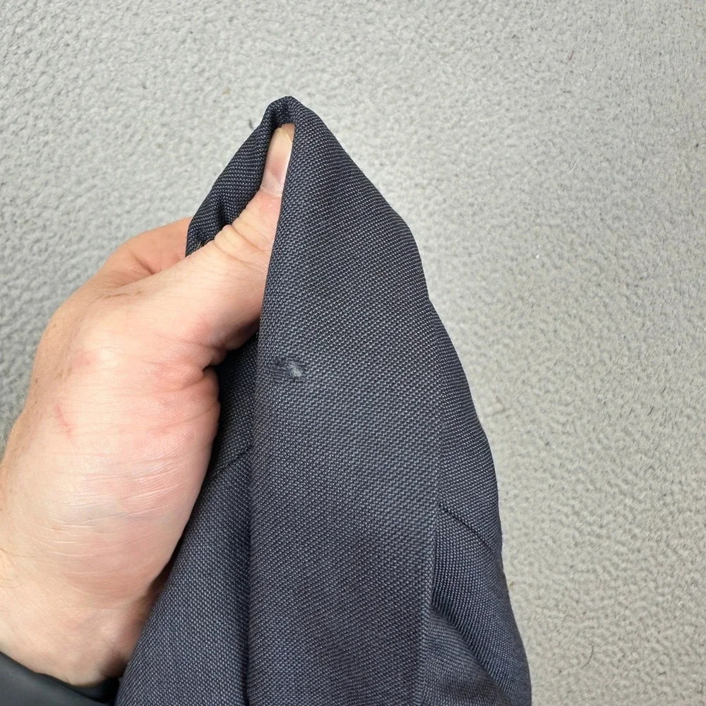 J.Crew Thompson Navy Blue Wool Slim Fit 2 Piece Suit 36S 30x30 Pants Mens