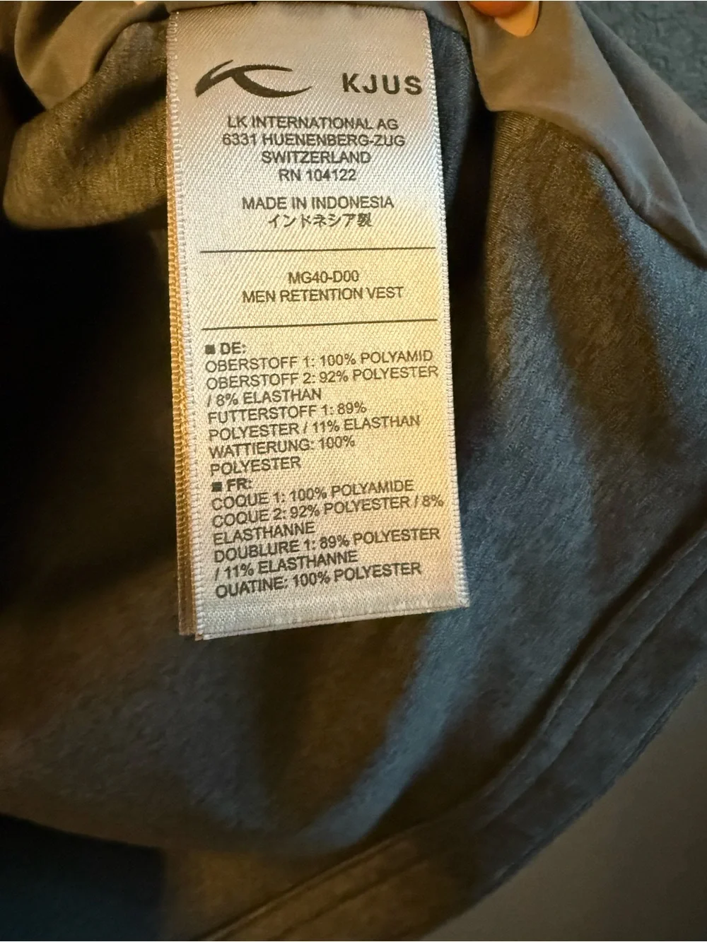 KJUS men’s retention