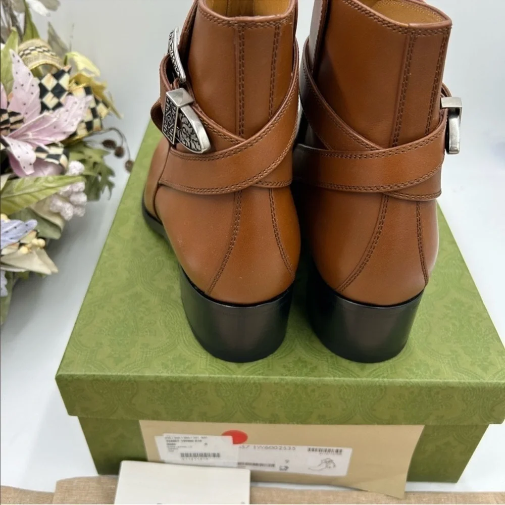 Gucci men’s leather