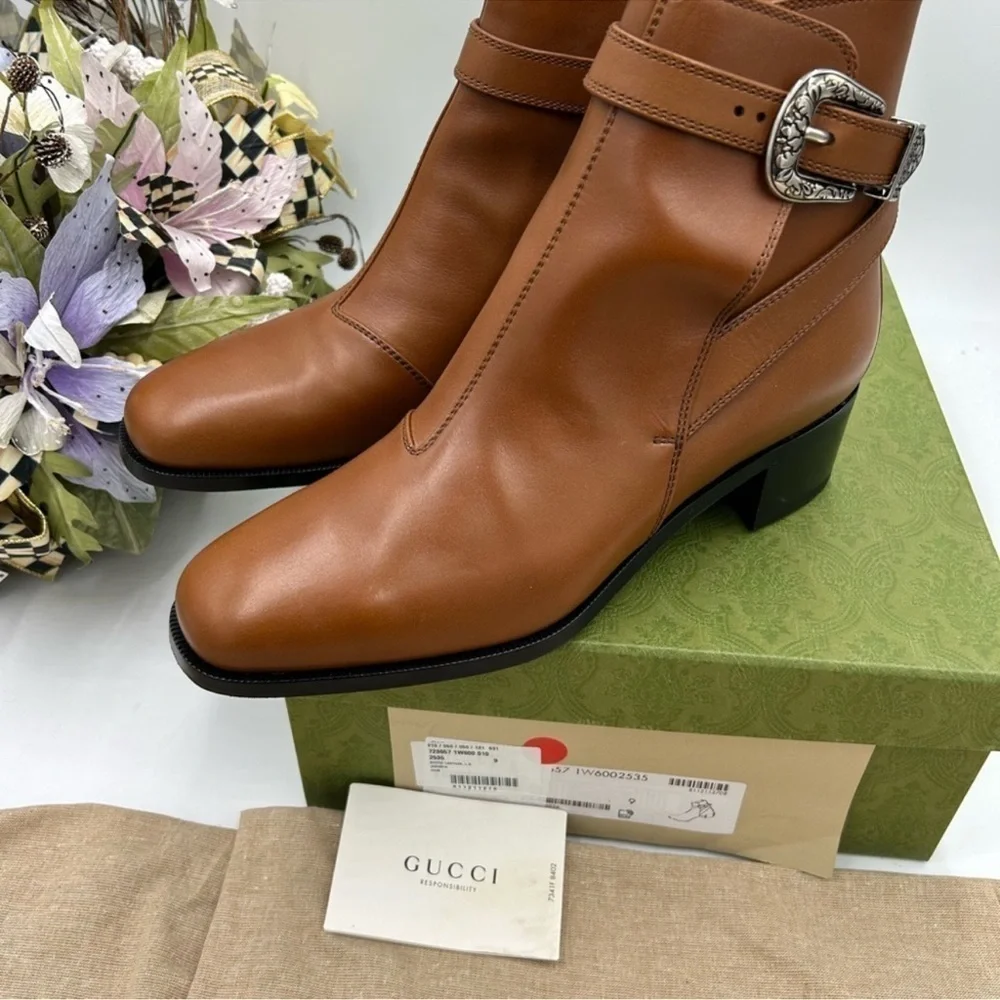 Gucci men’s leather