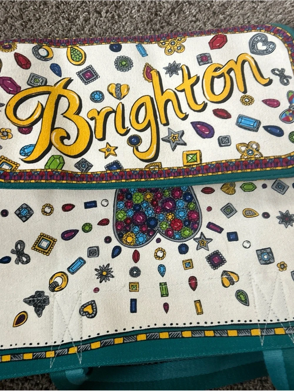 Brighton canvas tote