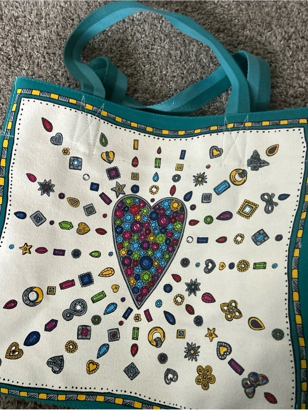 Brighton canvas tote