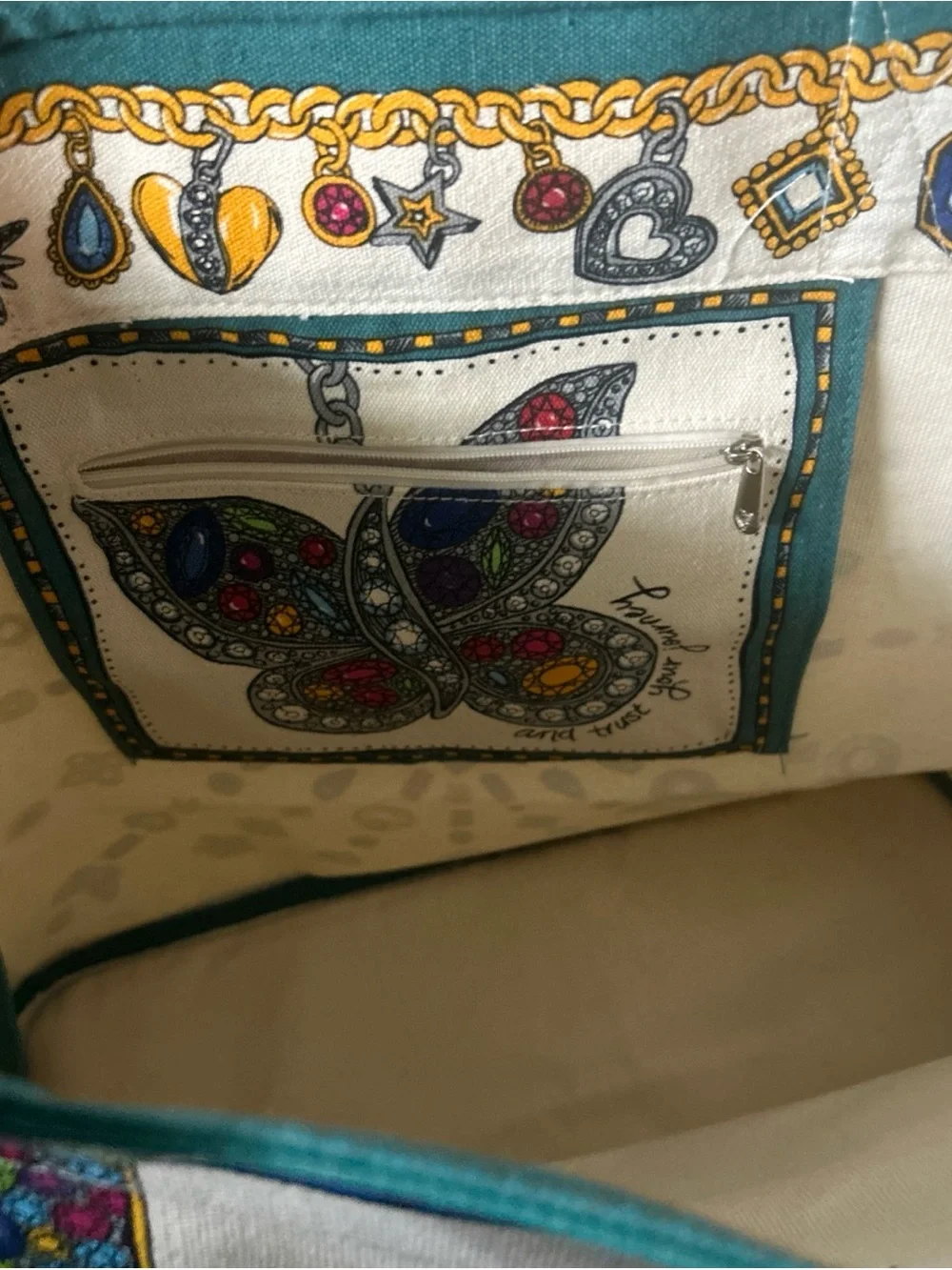 Brighton canvas tote