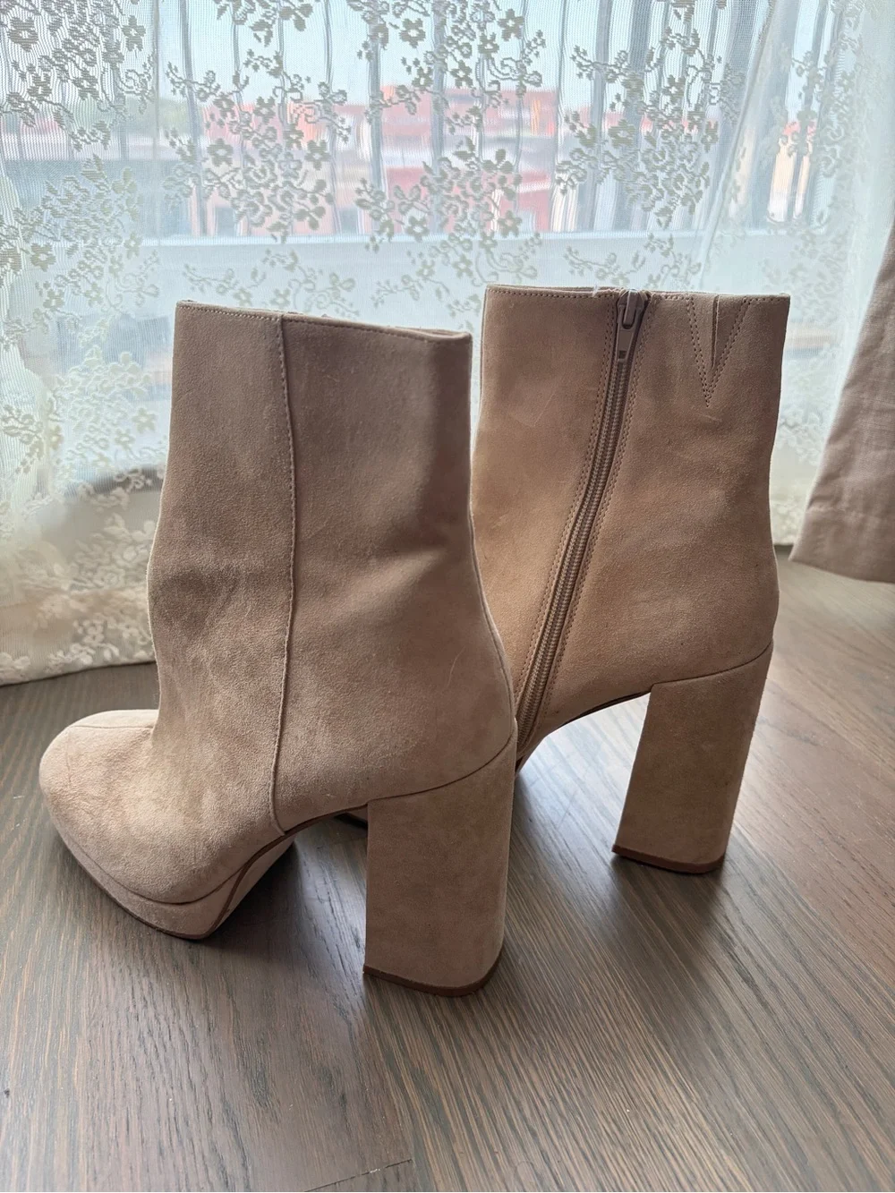 Steve Madden Suede Ankle Boots