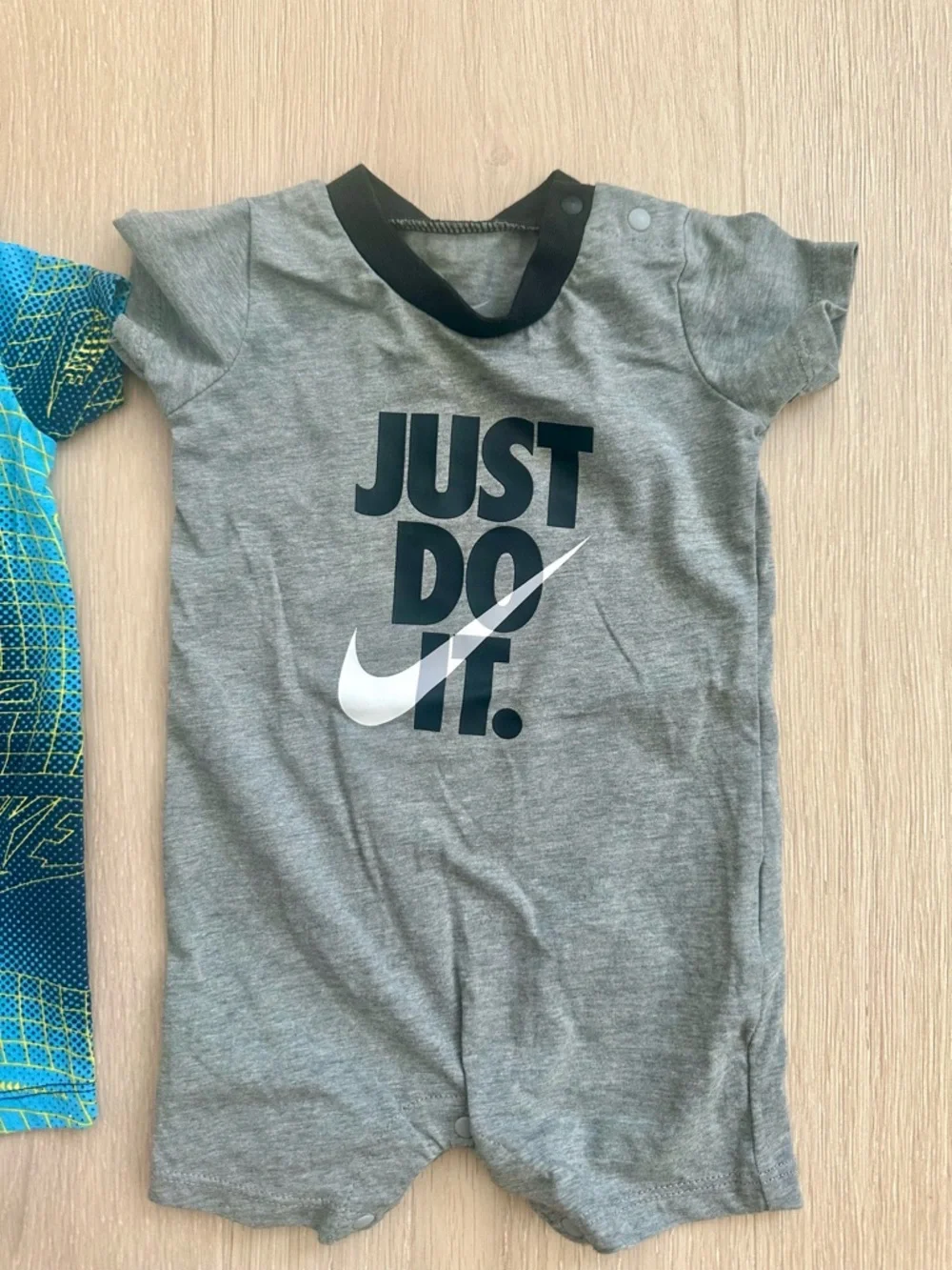 Nike Baby Rompers 3M Unisex Athletic Bodysuits (Set of 2)