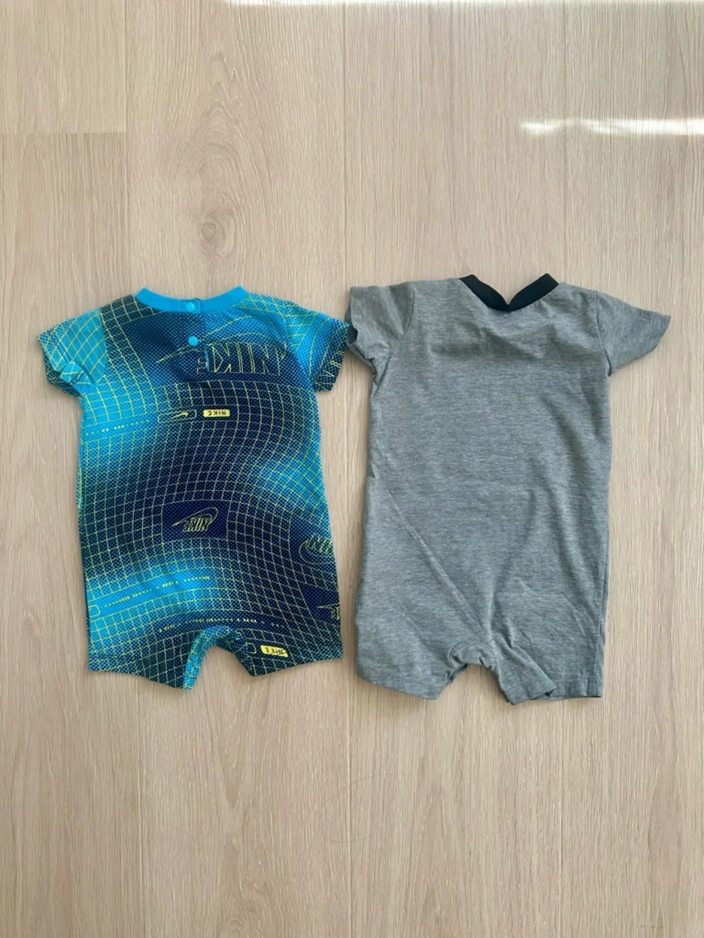 Nike Baby Rompers 3M Unisex Athletic Bodysuits (Set of 2)