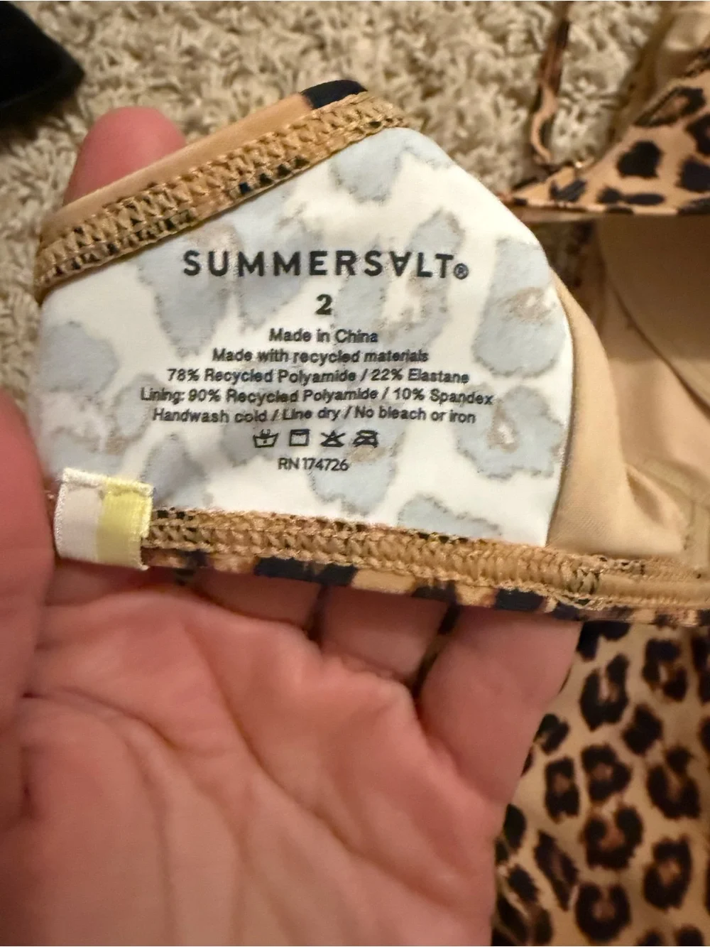 summersalt size black match