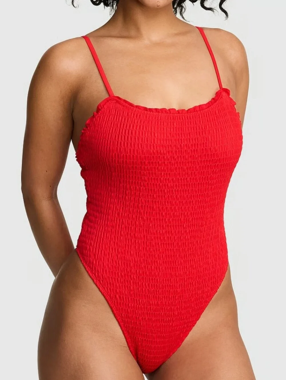 VS PINK by Frankies Bikinis Reign One Piece Sz Large NWT