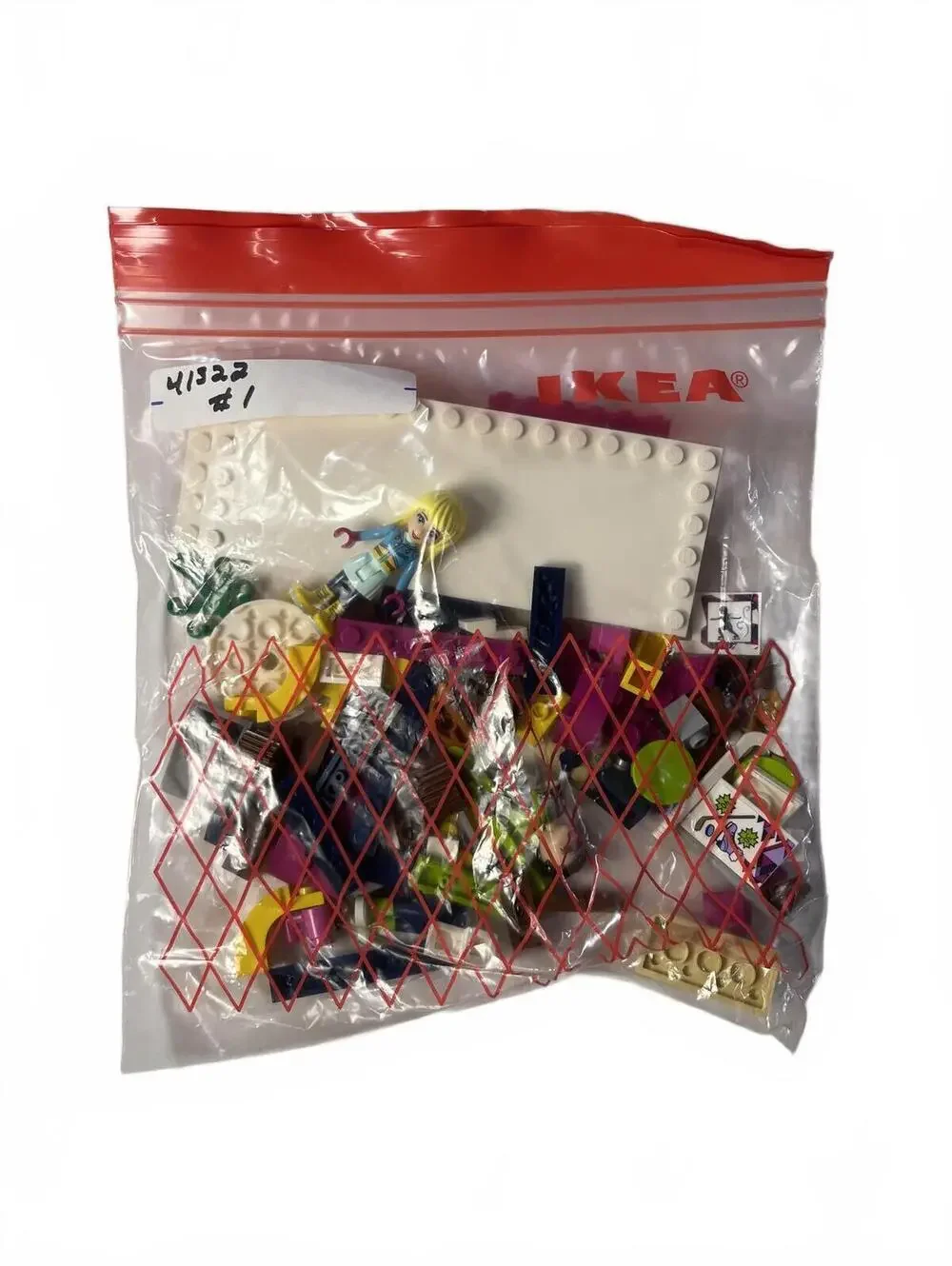 LEGO 41322 Friends Winter Holiday Complete Set with Instruction Manual & Pieces
