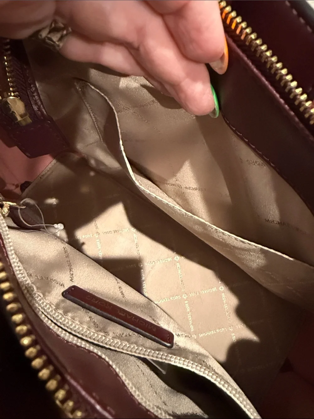 Michael Kors top silhouette