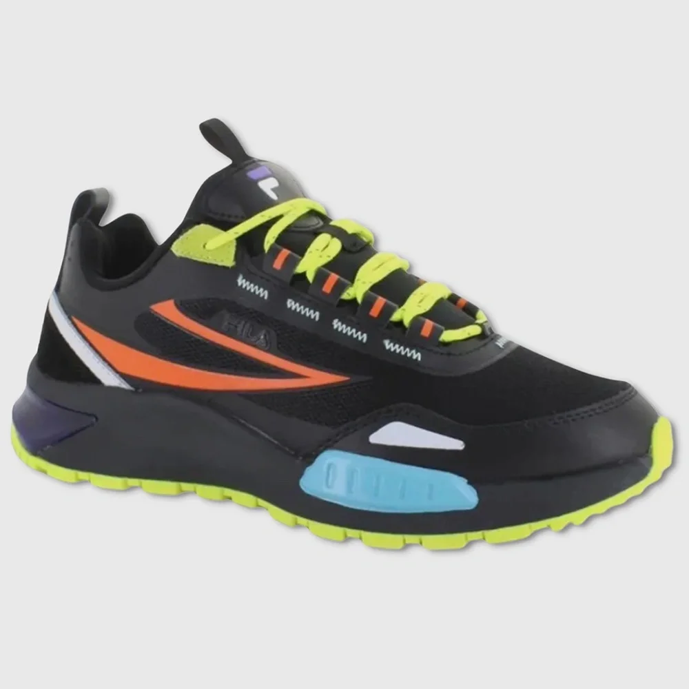 Fila‎ Zagari Viz Shoes / Sneakers - NEW Womens 7 Black / Multi - #47759-ZZ1