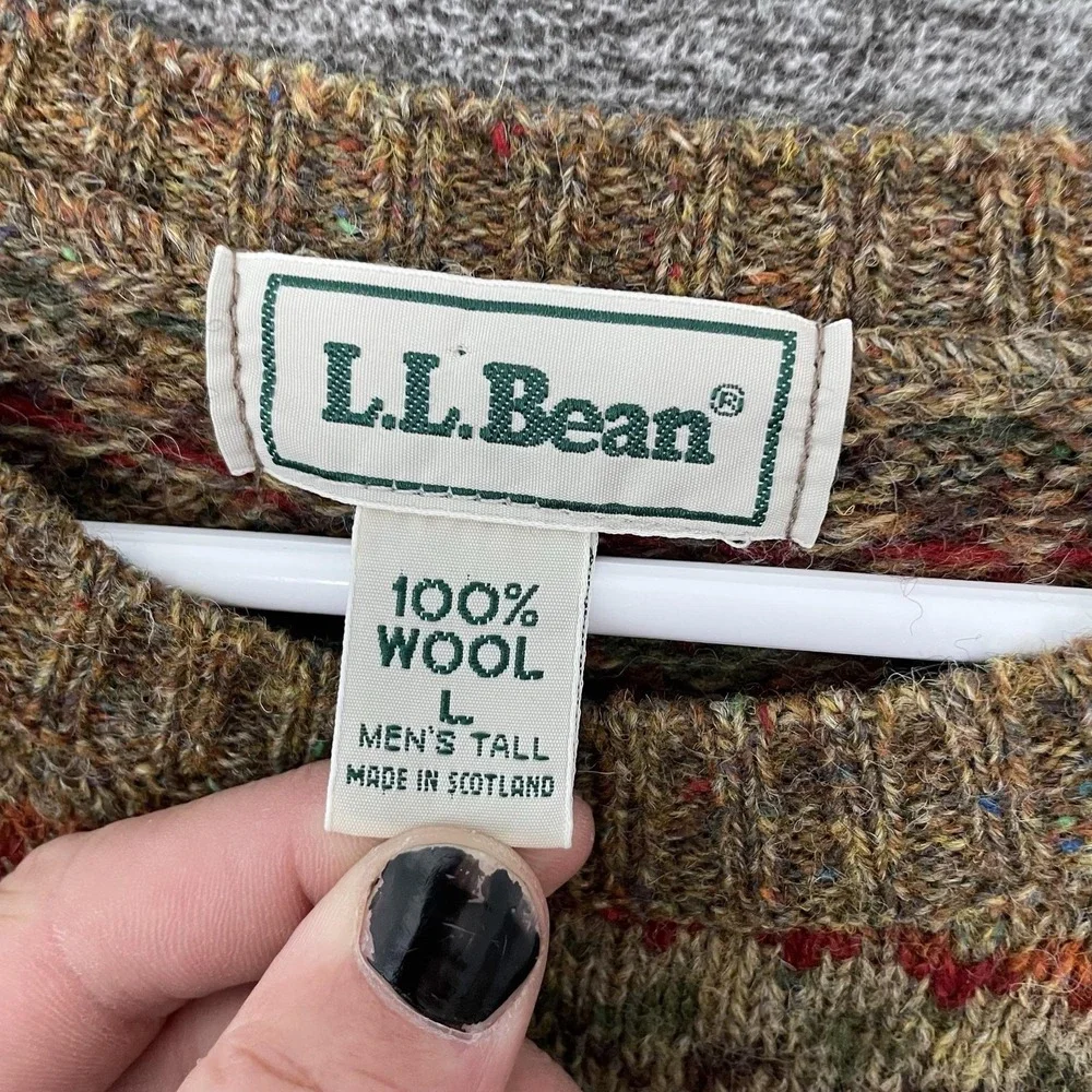 L.L. Bean bean sweater