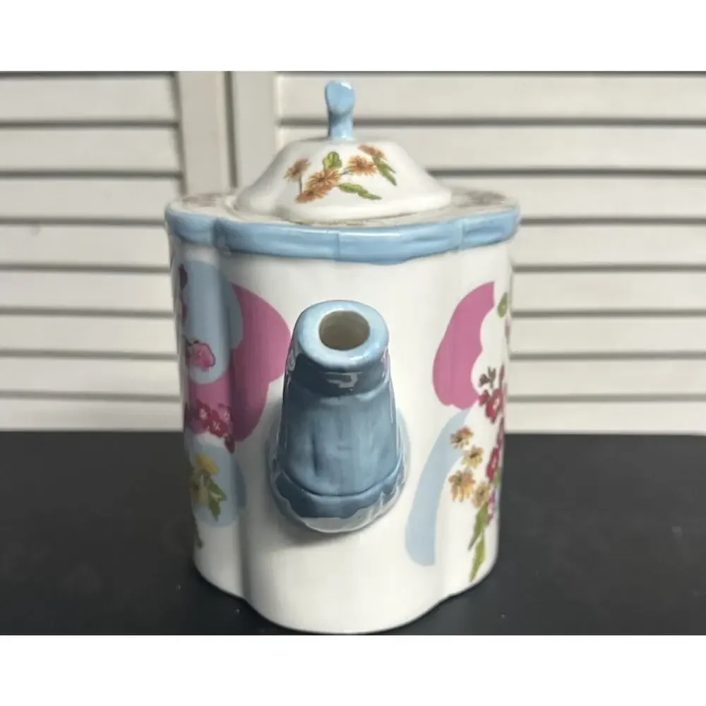 Grace Tea Ware blue teapot