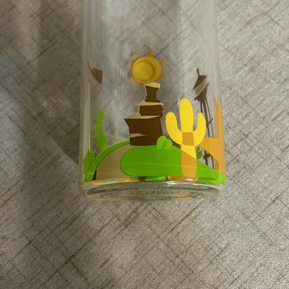 Starbucks You are Here Collection, glass Water bottle
