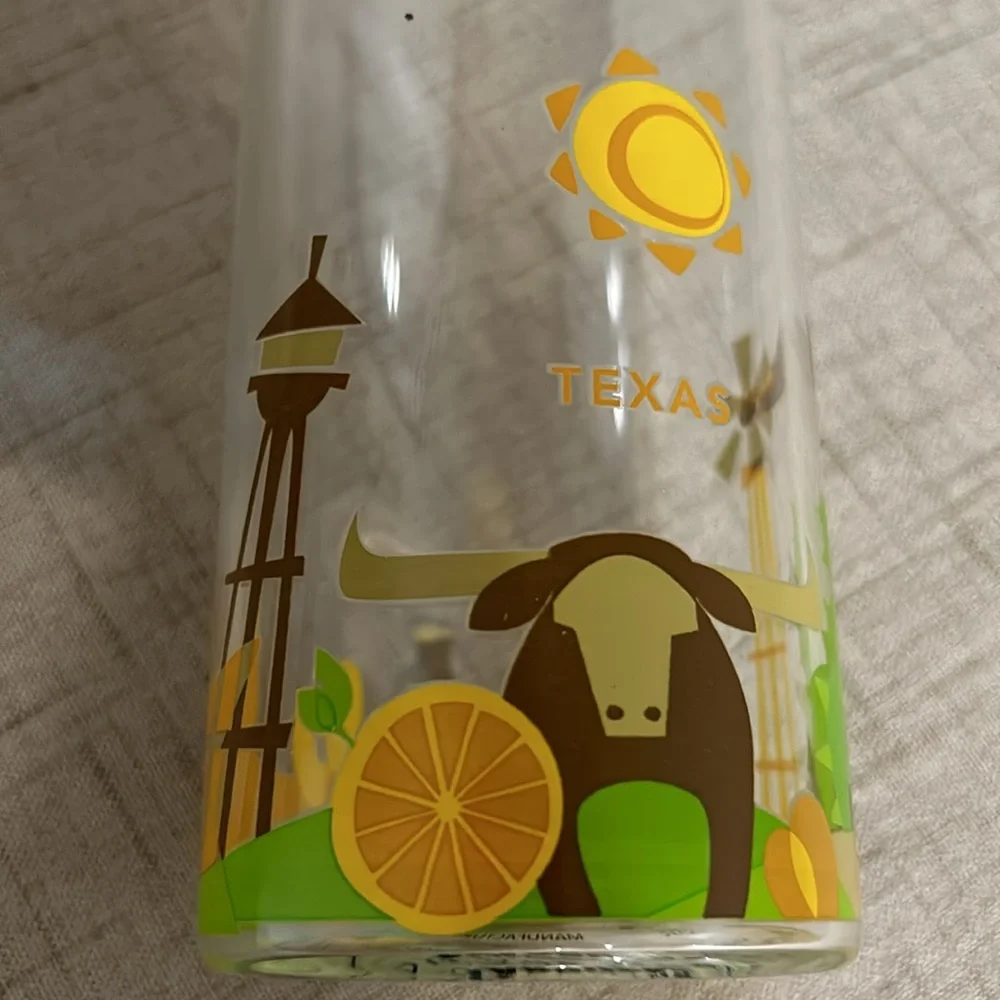 Starbucks You are Here Collection, glass Water bottle
