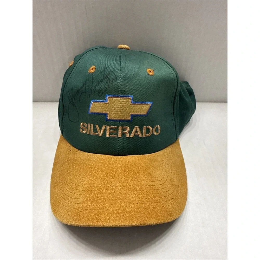 Autographed Jimmy Houston ESPN Silverado Embroidered Emblem Ball Cap