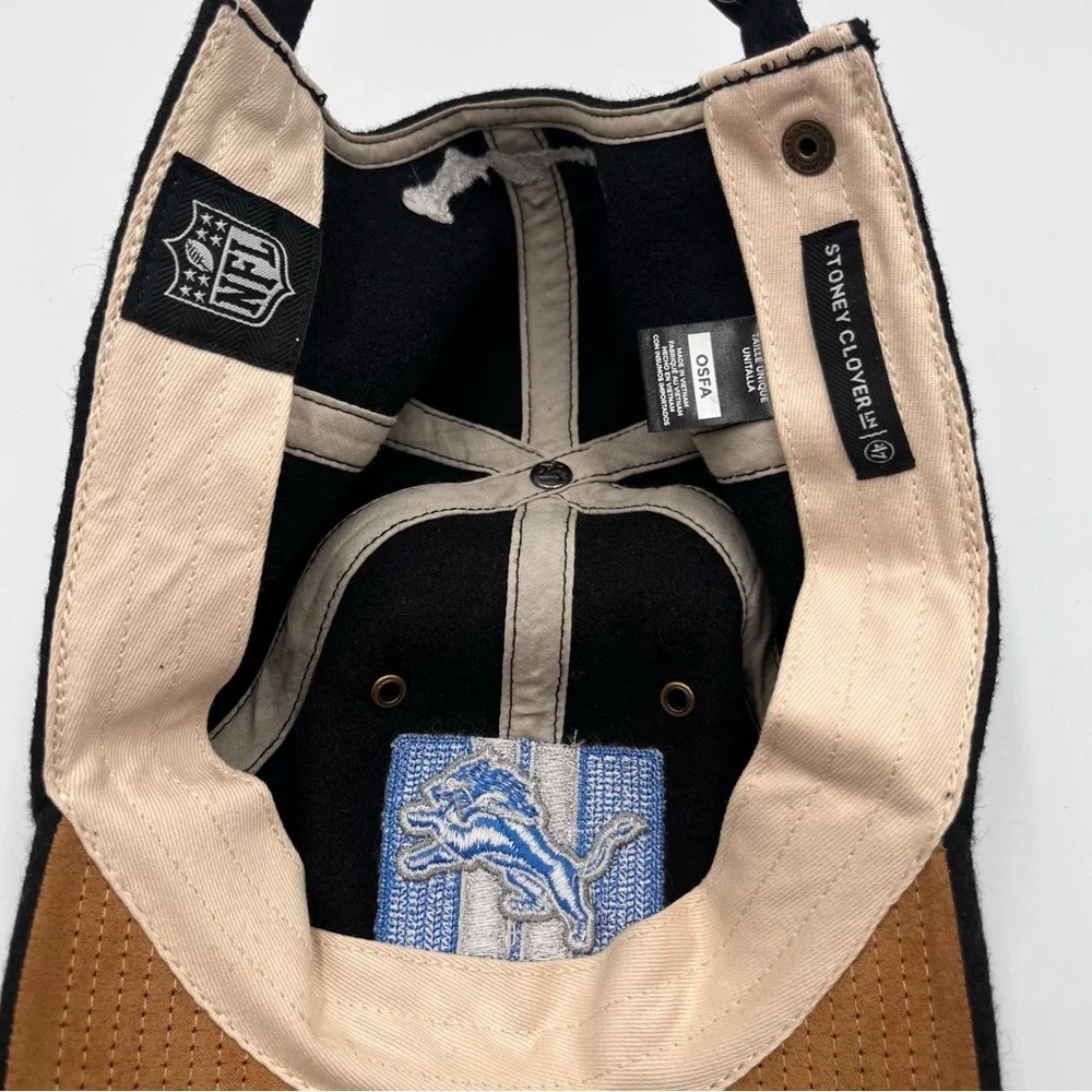 Unisex Stoney Clover Lane x '47 Black Detroit Lions Field Goal Clean Up