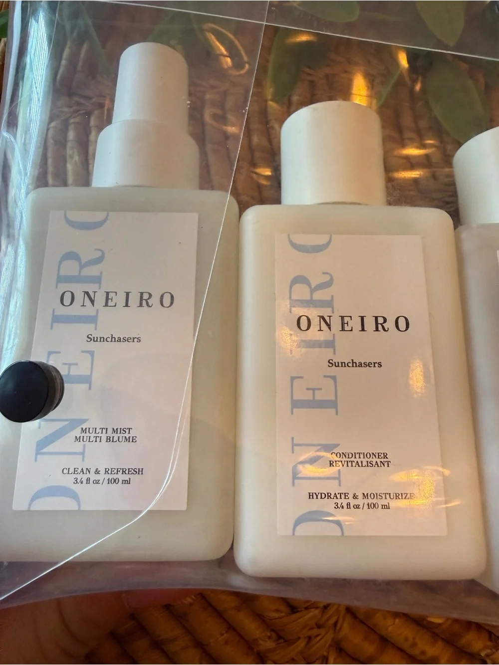 ONEIRO Sunchasers Travel Hair & Body 5 Piece Set