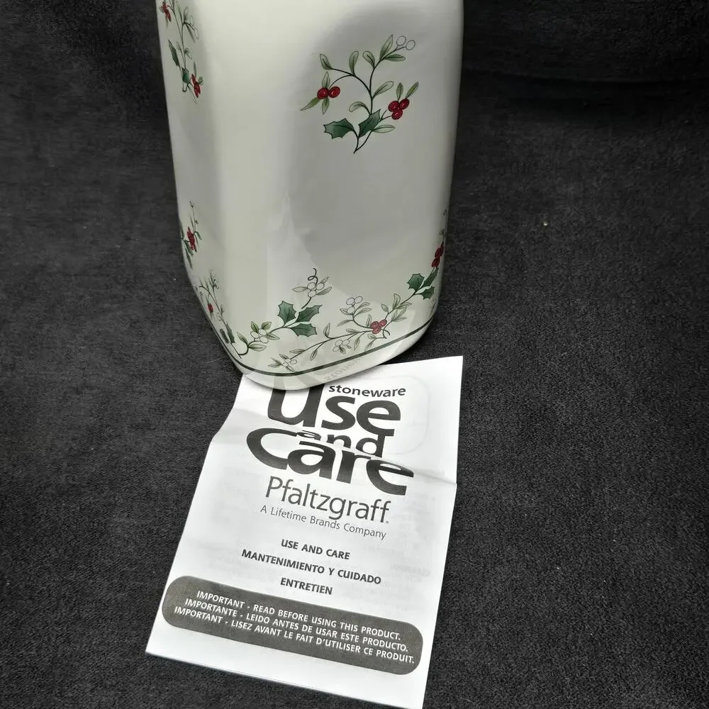 Pfaltzgraff winterberry milk
