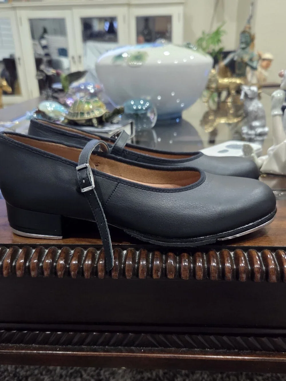 Bloch Black Mary Jane Low Heel  Tap Dancing Leather Shoes