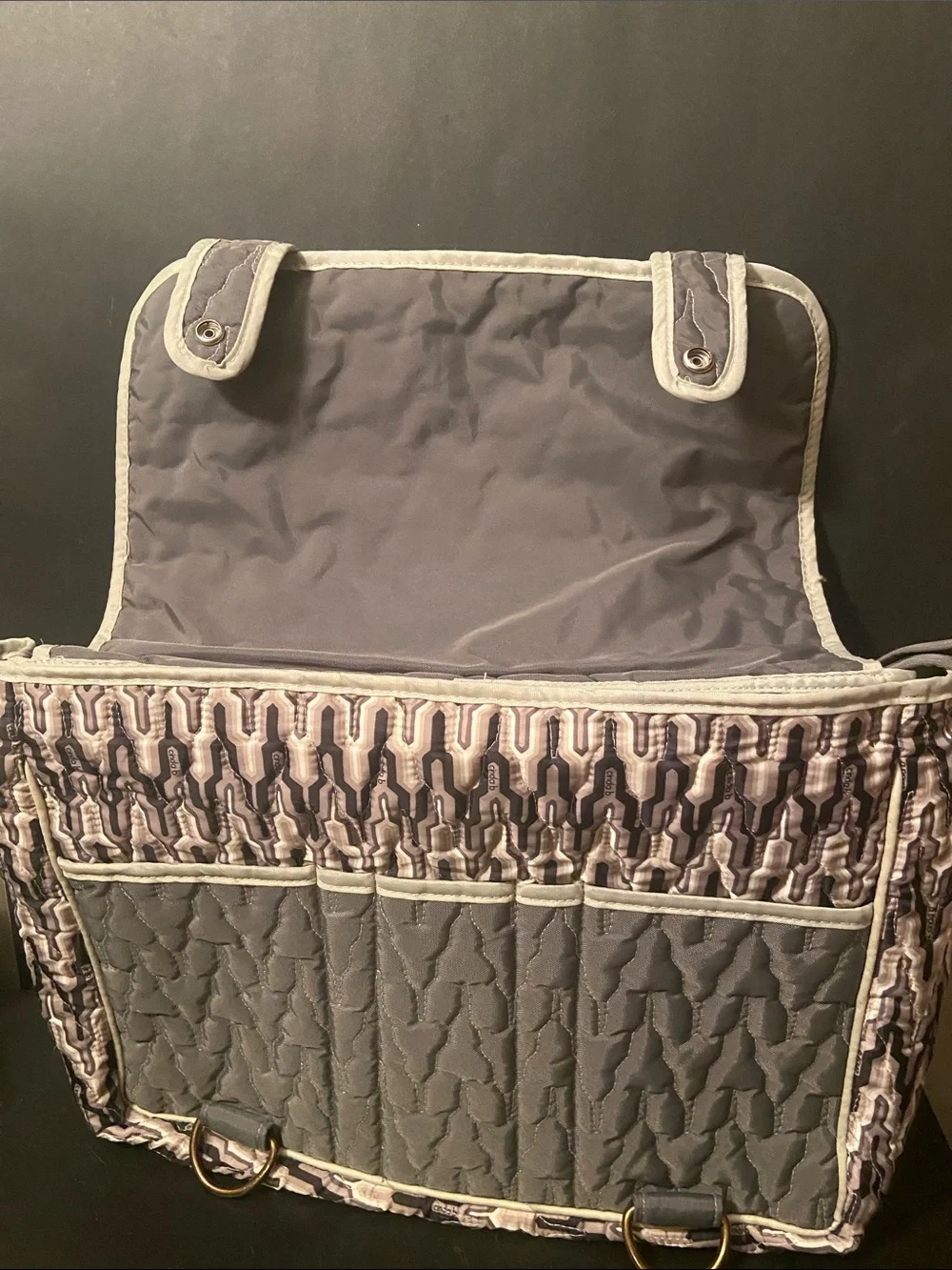 Cinda B quilted patterned