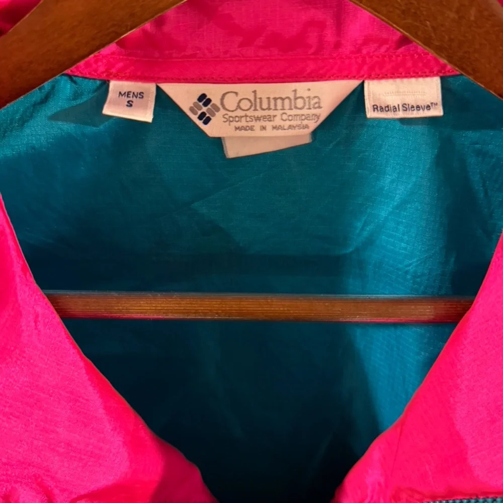 Columbia teal sleeves high