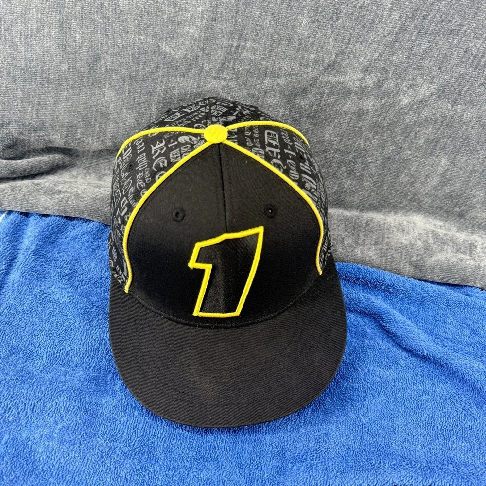 Chad Reed TwoTwo Motorsports Hat Mens OSFM Black Cotton Stretch Fit Motocross #1