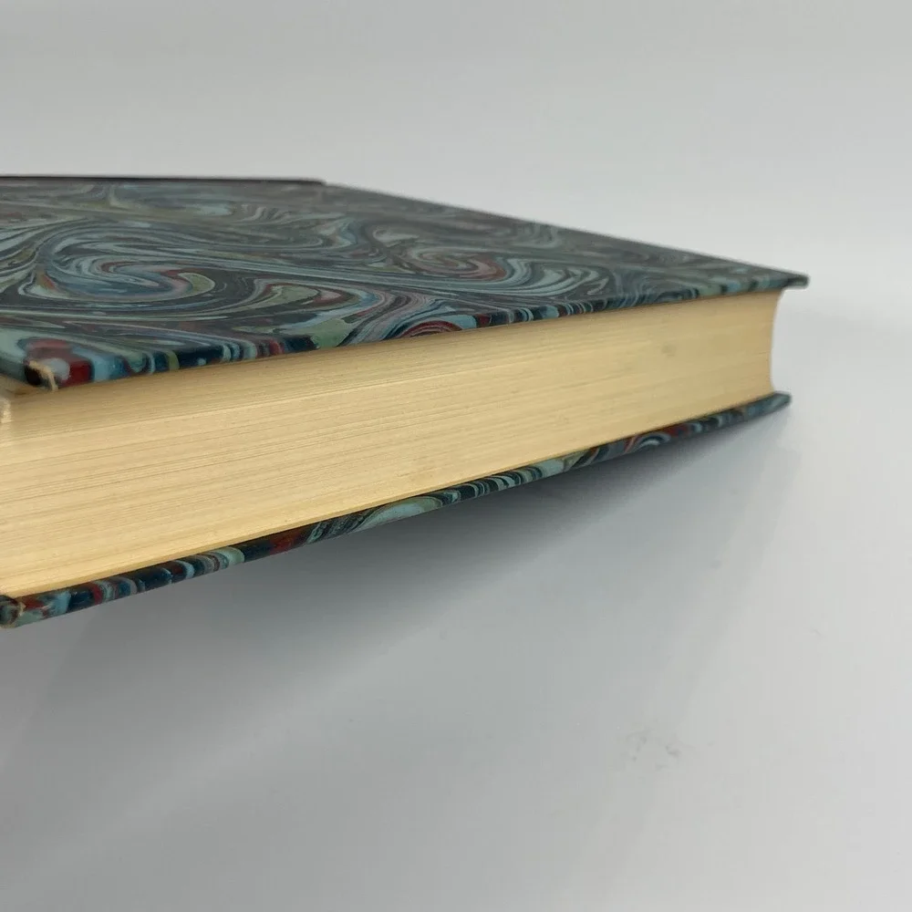 Tales of Mystery and Imagination Edgar Allan Poe Vintage Marbled Hardcover Story