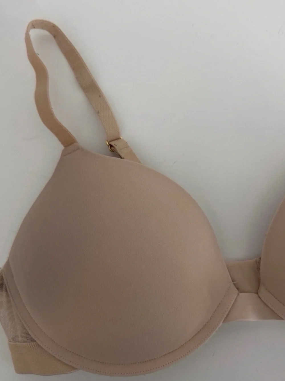 Pepper 42A Lift Up Bra Push Up Beige Nude Tan Lightly Padded Underwire