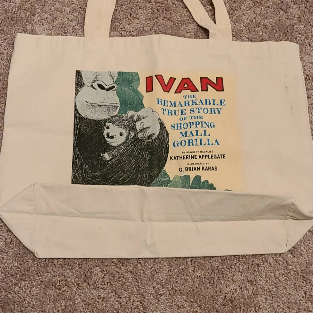 IVAN The Gorilla‎ Canvas Tote